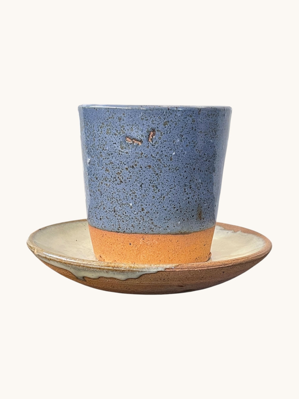 Vaso Latte Doble Cerámica Gres #2 — Matera Rob®