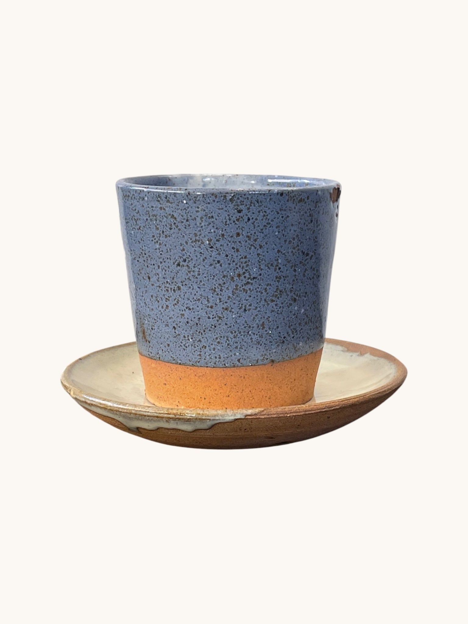 Vaso Latte Doble Cerámica Gres #2 — Matera Rob®