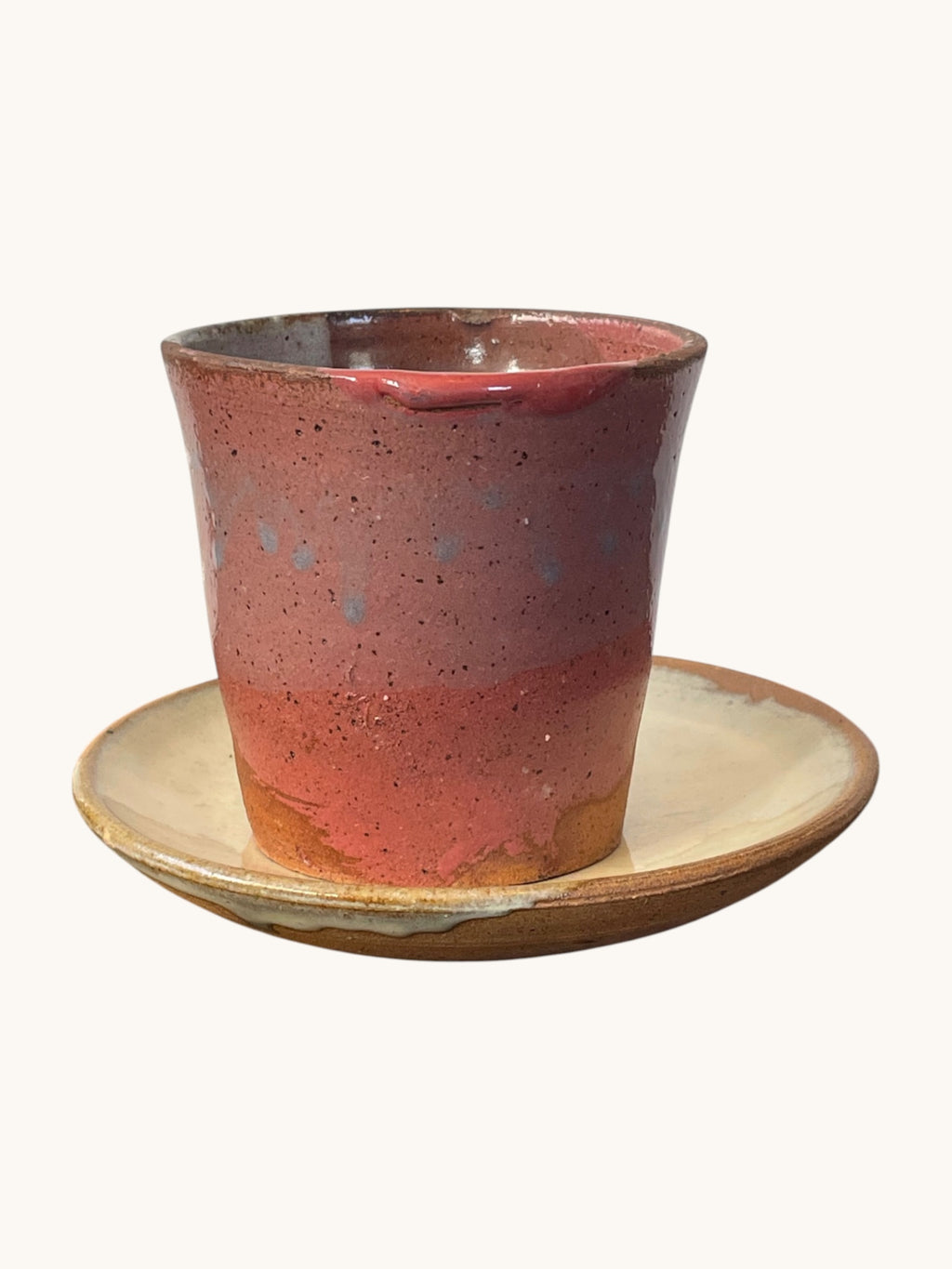 Vaso Latte Doble Cerámica Gres #4 — Matera Rob®