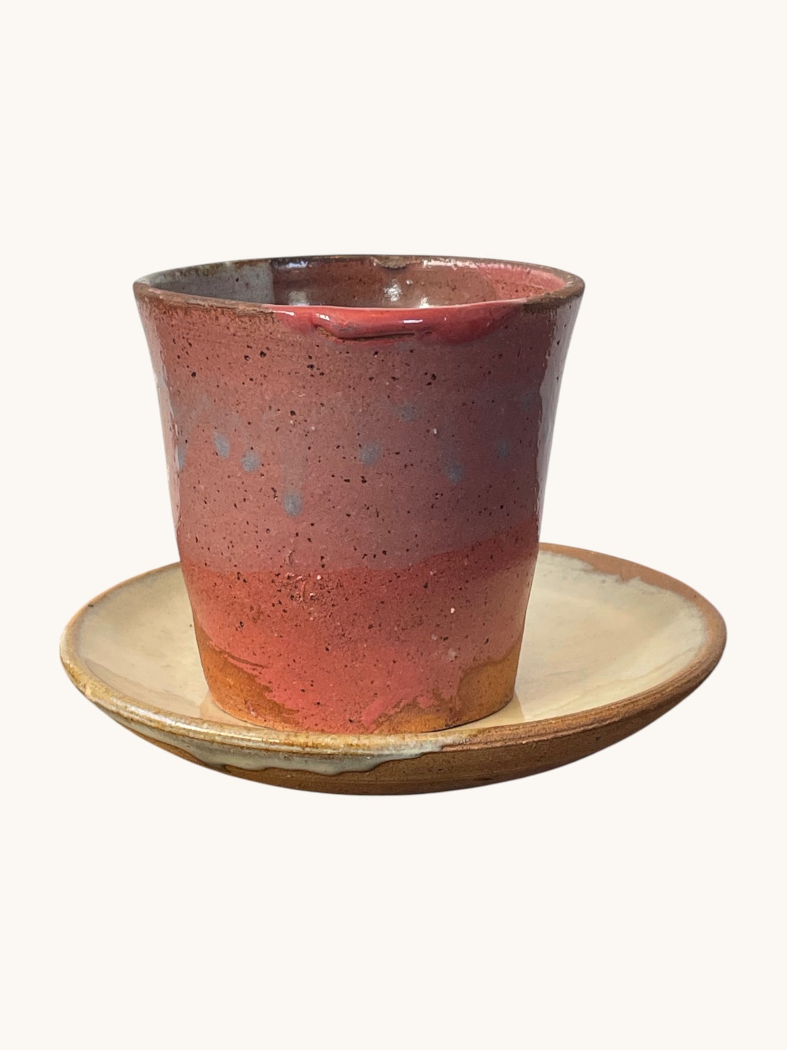 Vaso Latte Doble Cerámica Gres #4 — Matera Rob®