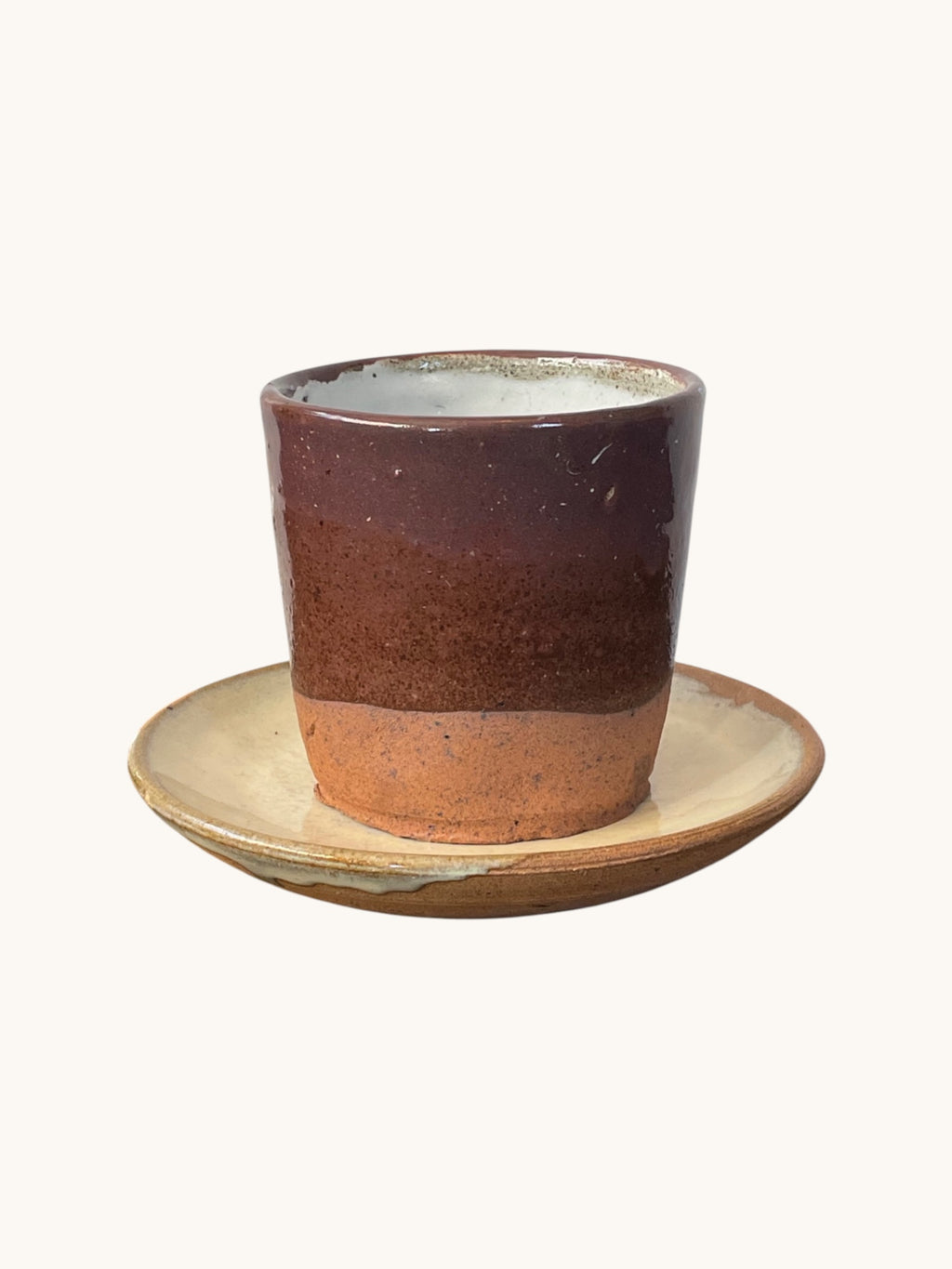 Vaso Latte Doble Cerámica Gres #5 — Matera Rob®