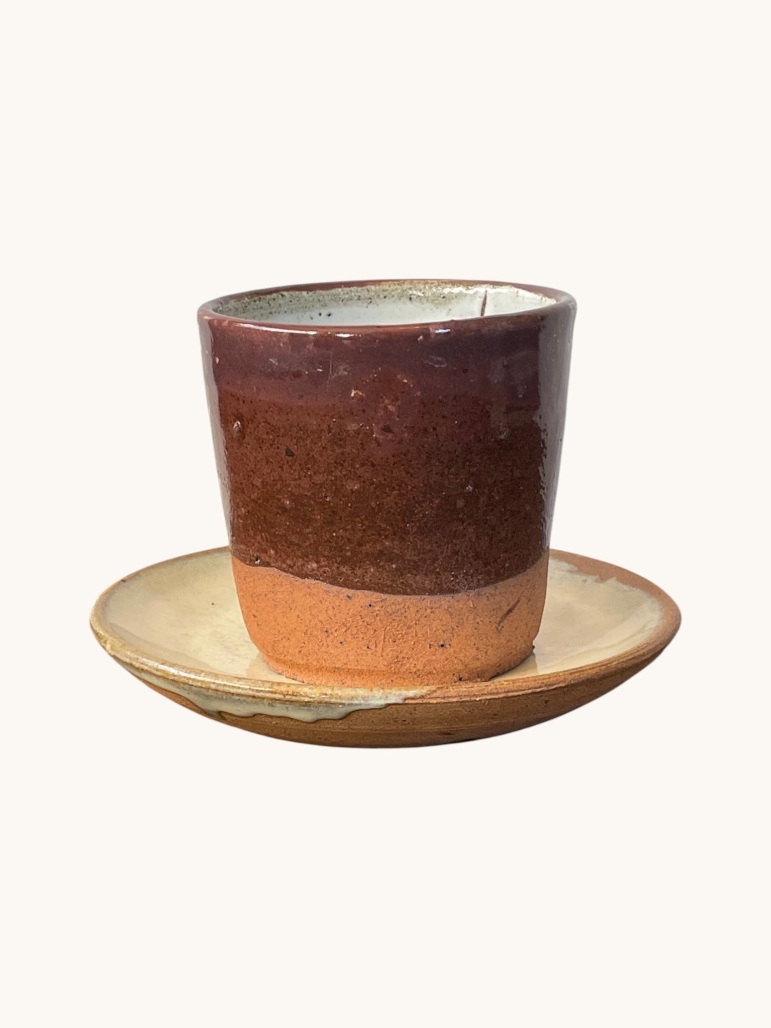 Vaso Latte Doble Cerámica Gres #5 — Matera Rob®