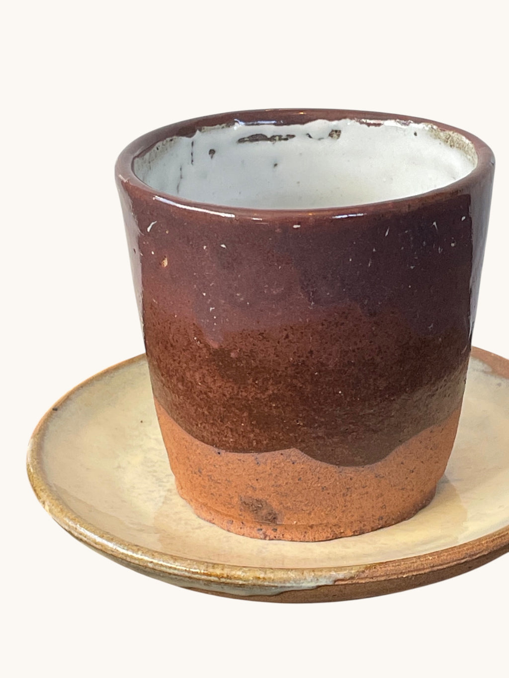 Vaso Latte Doble Cerámica Gres #5 — Matera Rob®